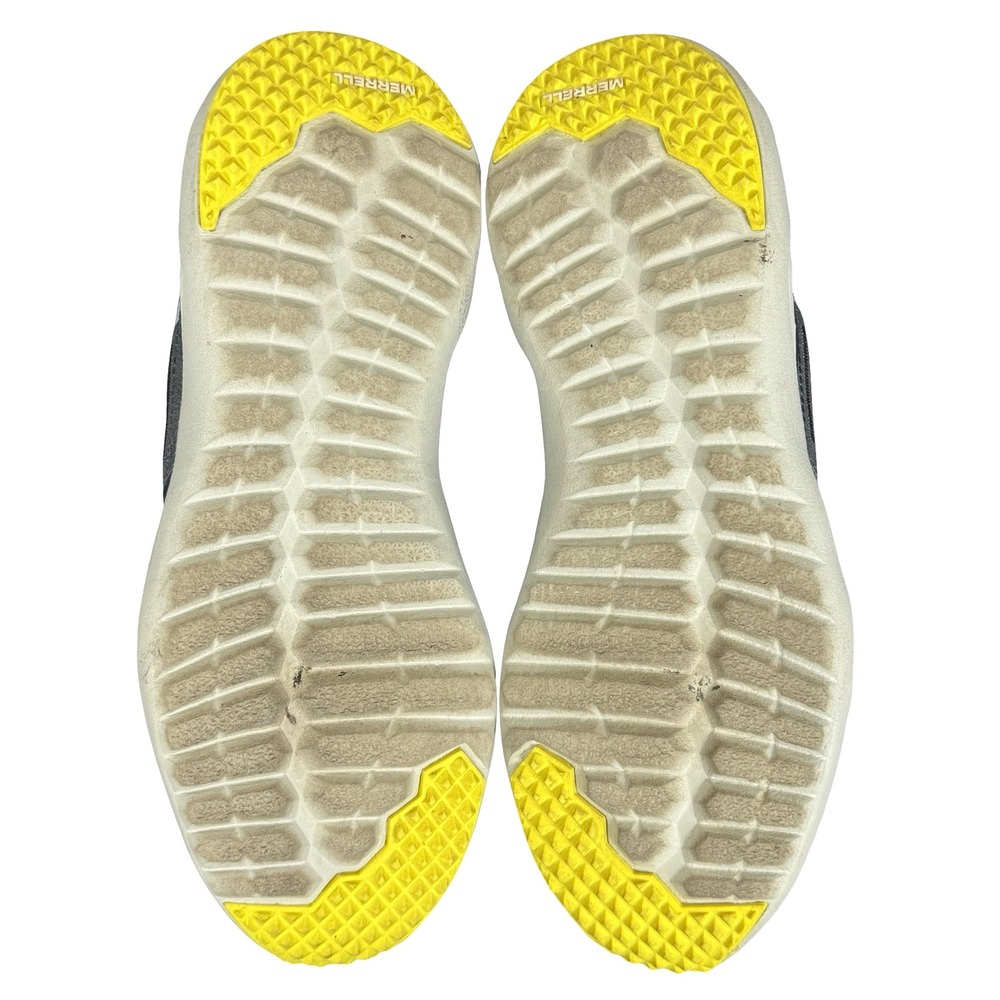 Merrell 1six8 Womens 8.5 Mesh Running Shoes Blue‎ Neon Yellow Sneaker - Picture 8 of 11